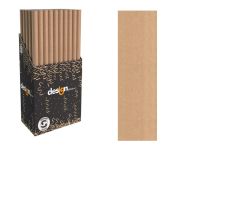 Bruine kraftpapier - 500 x 70 cm - 50 rollen