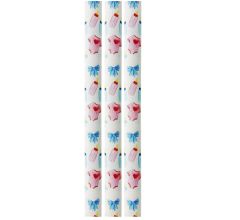 GEBOORTE - cadeaupapier -  200 x 70 cm - 50 rollen - Goud