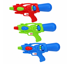Waterpistool 30 cm 3 kleuren - 12 stuks