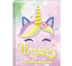 Unicorn - vriendenboek - 4 stuks