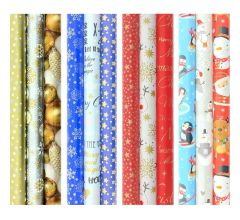 CHRISMAS COMPLETE - cadeaupapier - 300 x 70 cm - 20 x 3 rollen