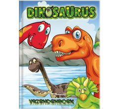 Dinosaurus Dino - vriendenboek - 4 stuks