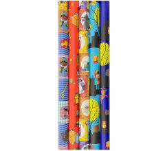 Sinterklaaspapier - Tradioneel Oud Hollands - 300 x 70 cm - 60 rollen